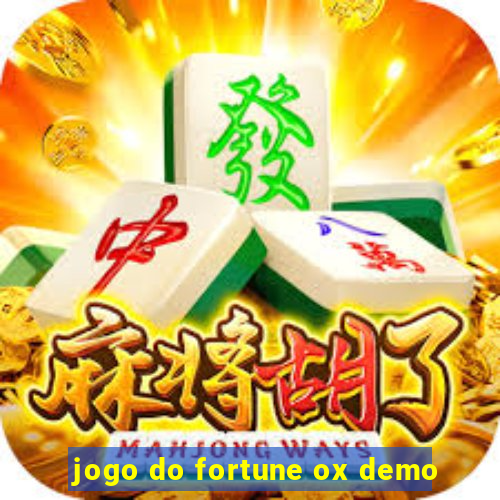 jogo do fortune ox demo